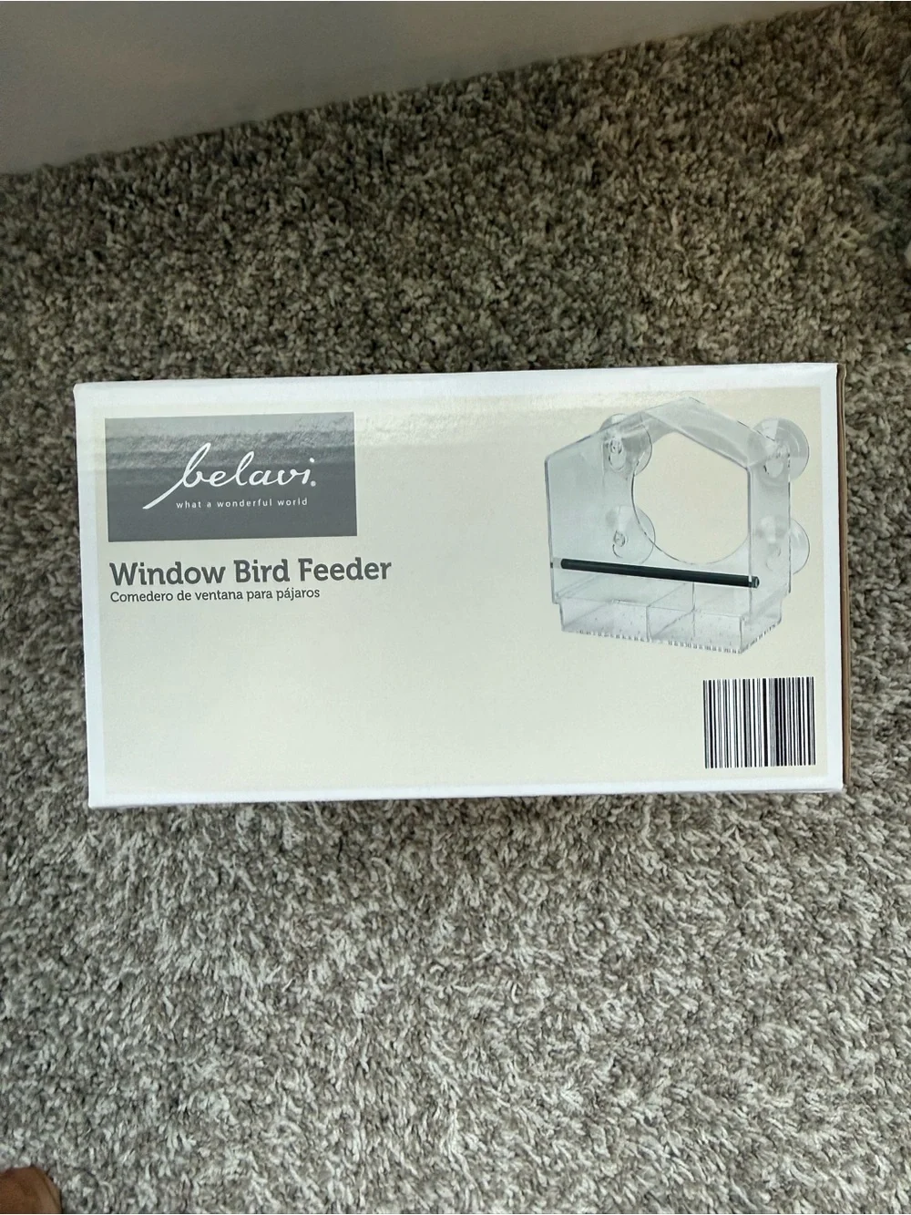 Clear Window Bird Feeder